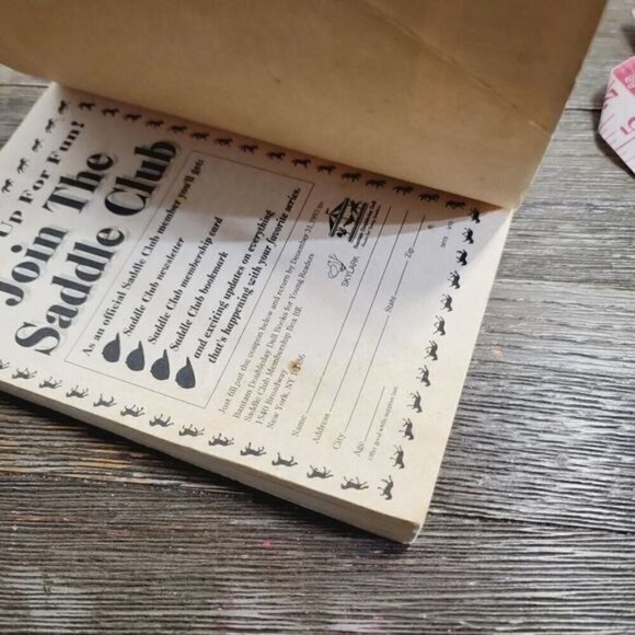 Vintage 90s The Saddle Club BY Bonnie Bryant #29 #20 Book Bundle - Picture 4 of 12